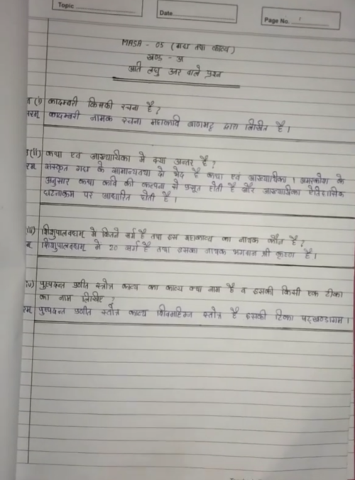 VMOU MASA-05 ASSIGNMENT SOLUTION PDF 2024-25