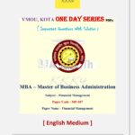 VMOU MP-107 ONE DAY SERIES PDF (VMOU ONE WEEK PDF) MP-107 Financial Management